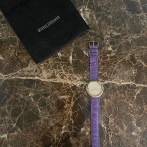 Vintage Angela Cummings balloon style sterling silver .925 watch